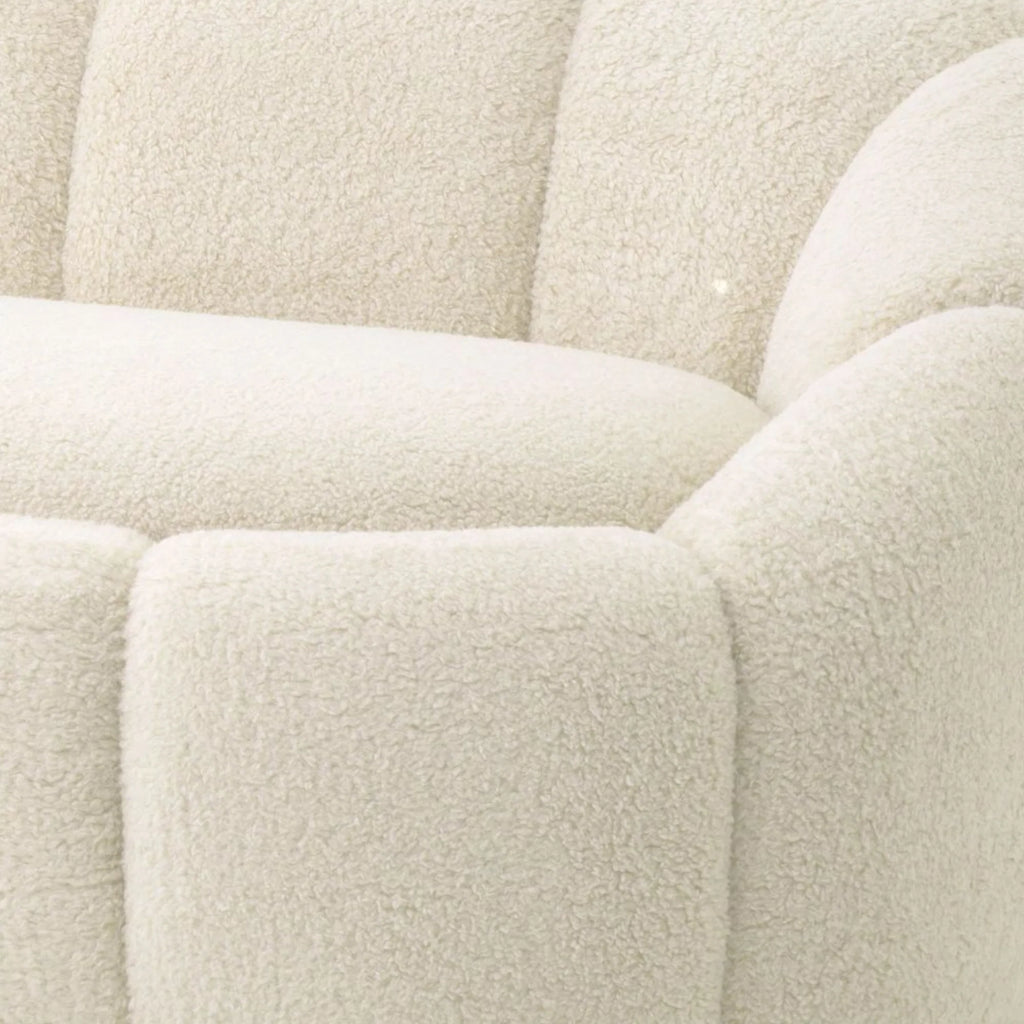 Becalel 3 Seater Fabric Sofa