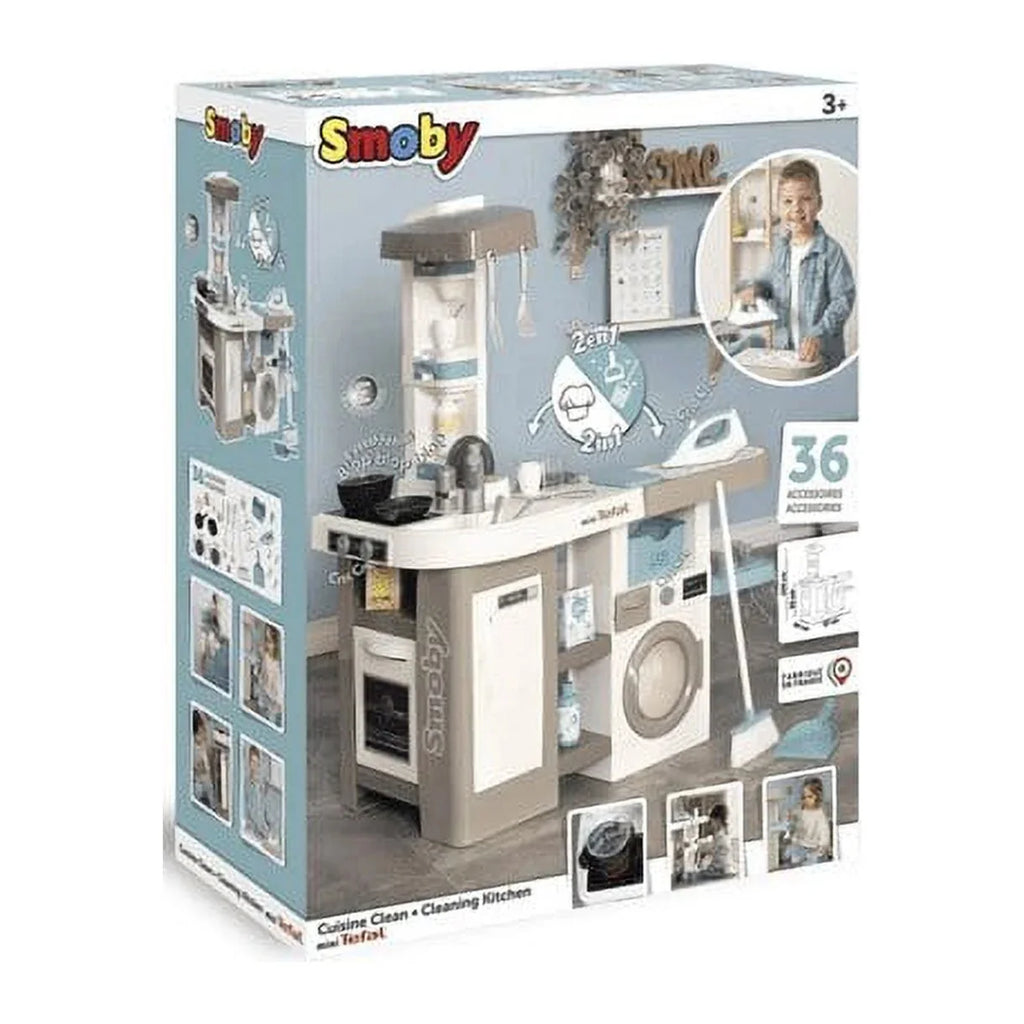 Smoby Set de Cocina T-fal Studio con Lavadora 311050