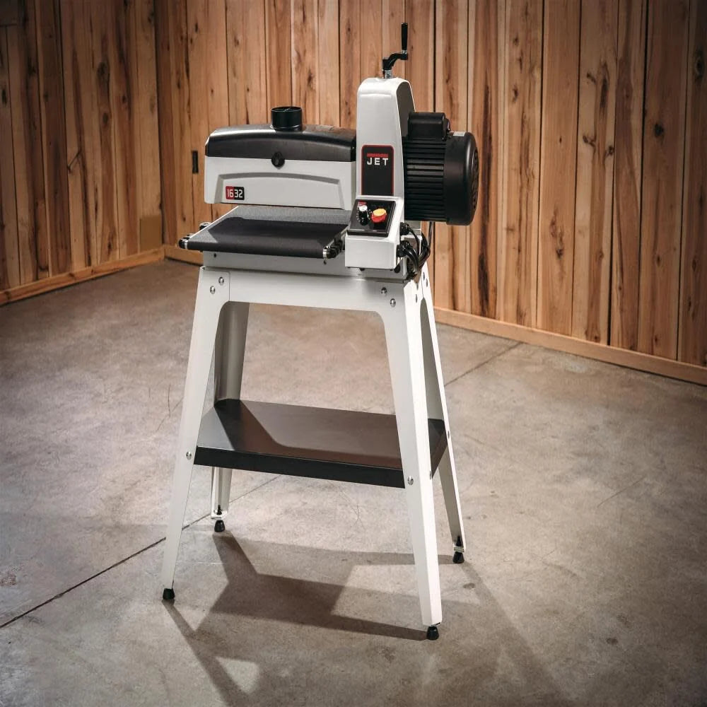 JET JWDS-1632 Lijadora de Tambor 16-32 con Soporte – Modelo 723520K de JET
