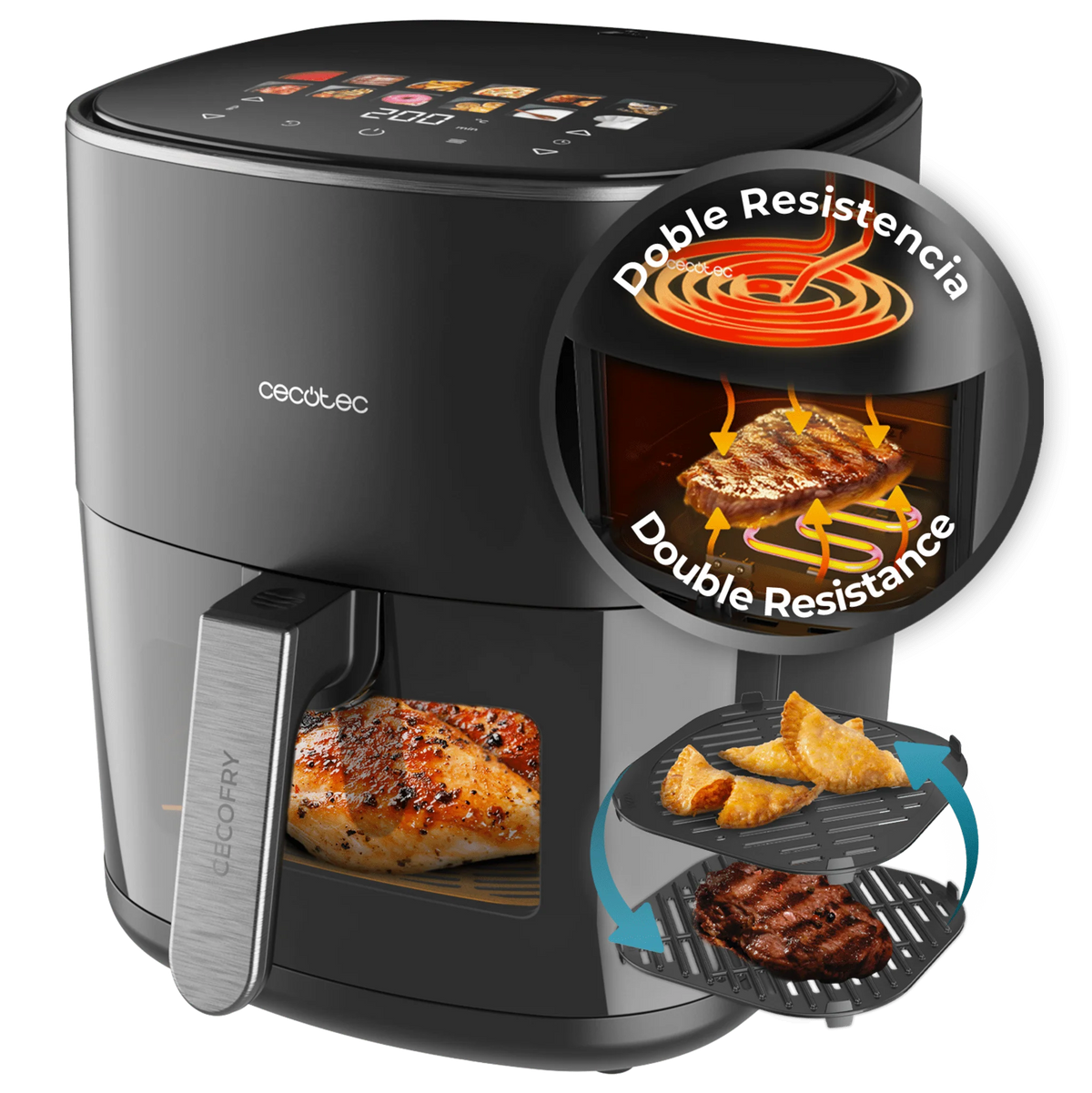 Cecofry&Grill Duoheat 6500
