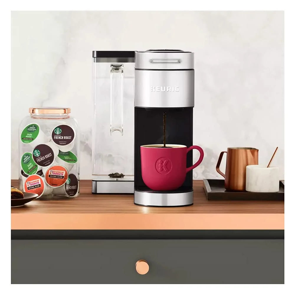 Keurig K-Supreme Plus C Cafetera de Una Sola Porción con Tecnología Multi-Stream Incluye 15 Cápsulas K-Cup, Filtro de Agua + Mango, Filtro Reutilizable Universal My K-Cup®