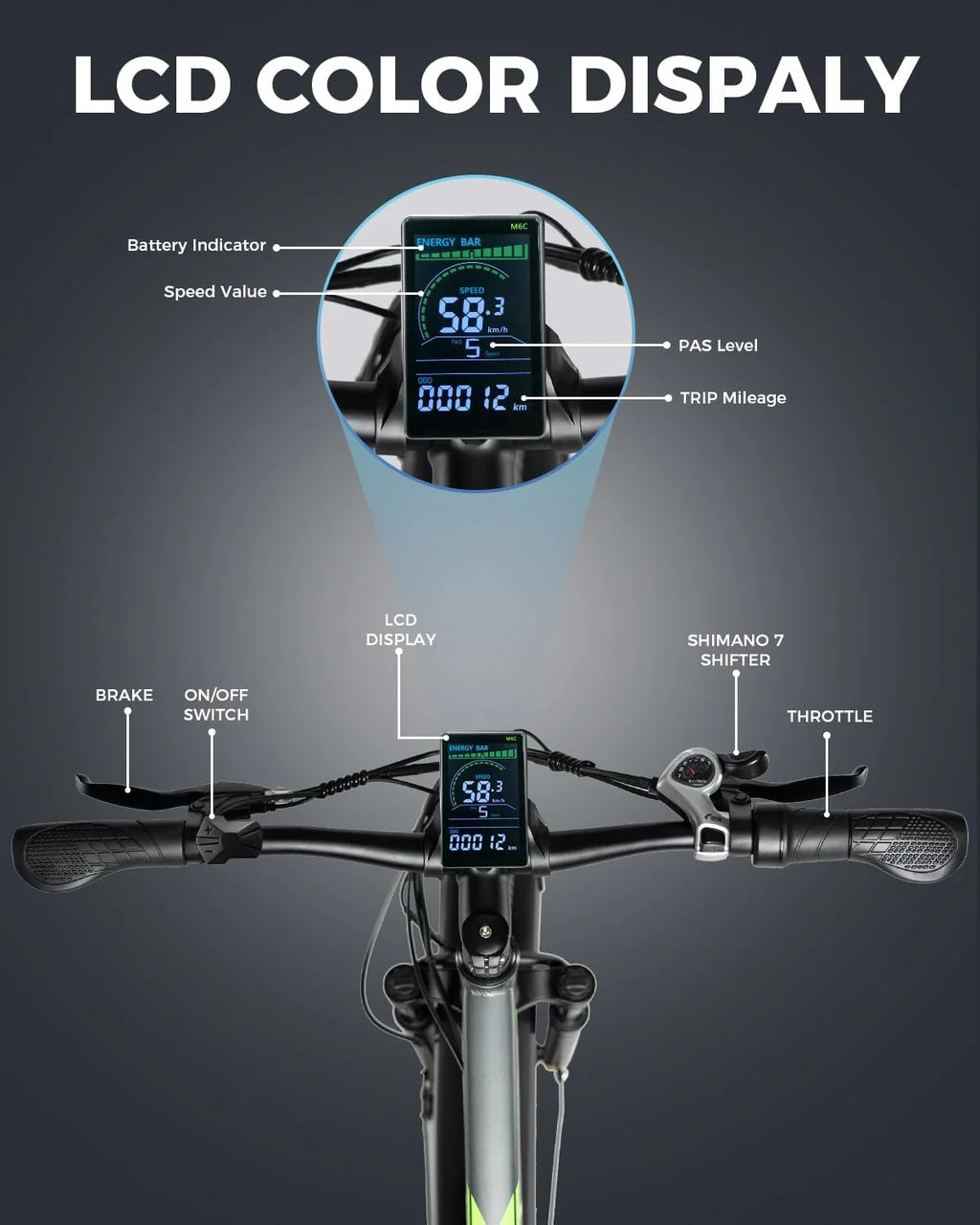 Mukkpet Suburban 750W Electric Bike for Adults