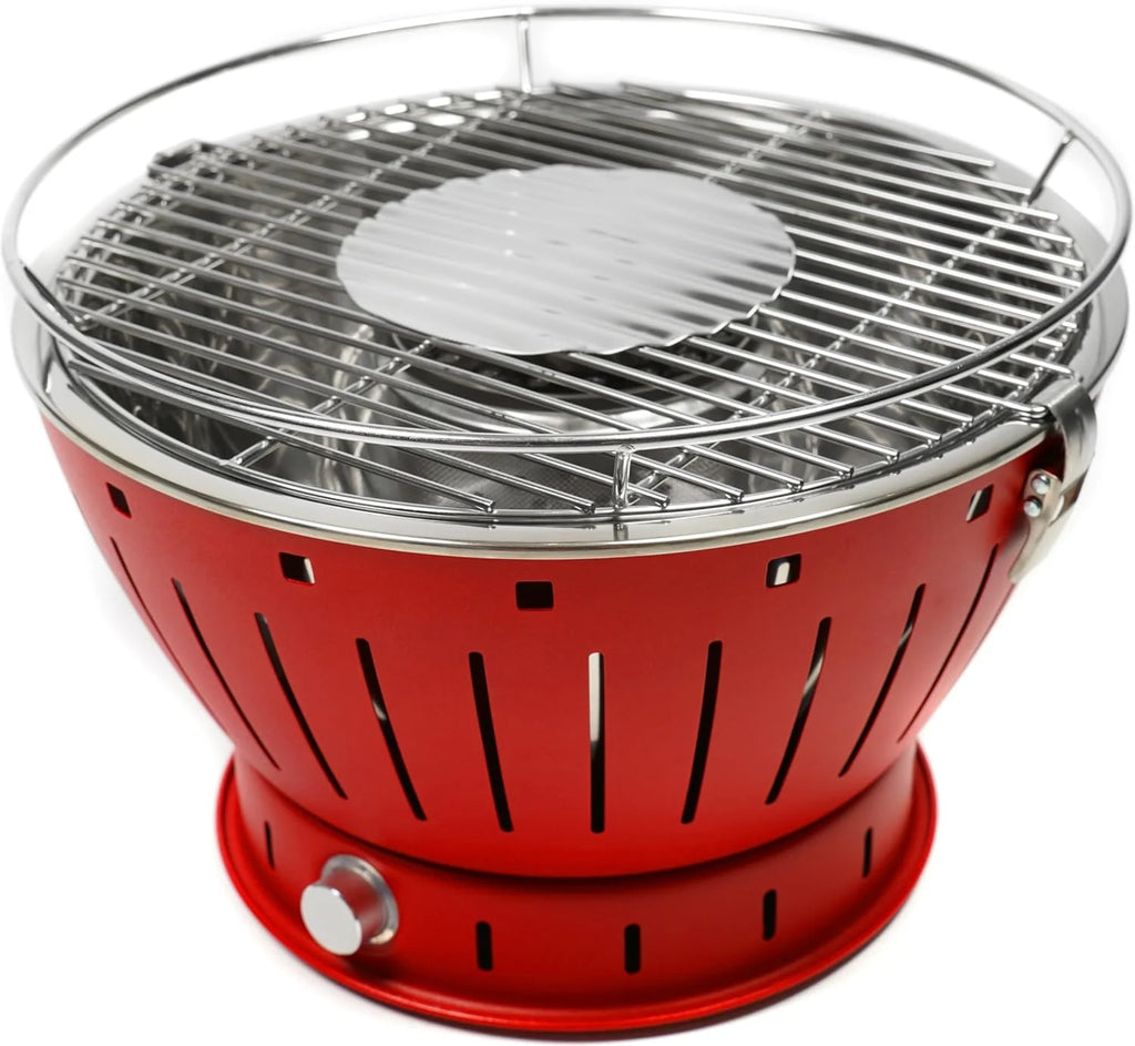 Barbecue portable Mapa Grill - Charbon de bois - Sans fumée - 35cm de diamètre