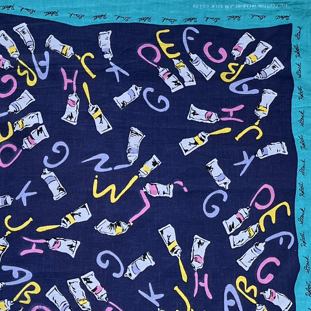 TU - Foulard du peintre 🎨🖌 Marque vintage