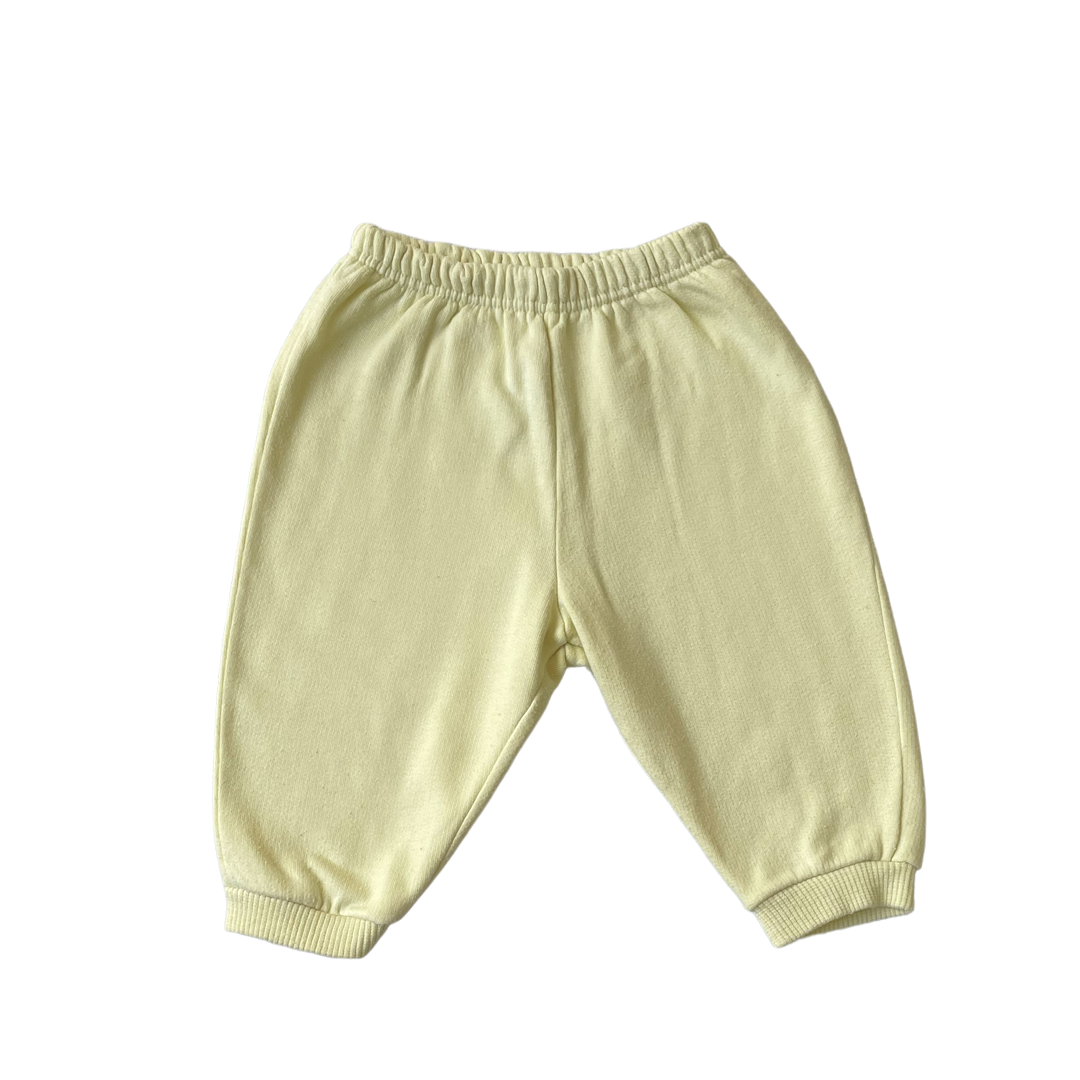 6M - Pantalon molleton jaune