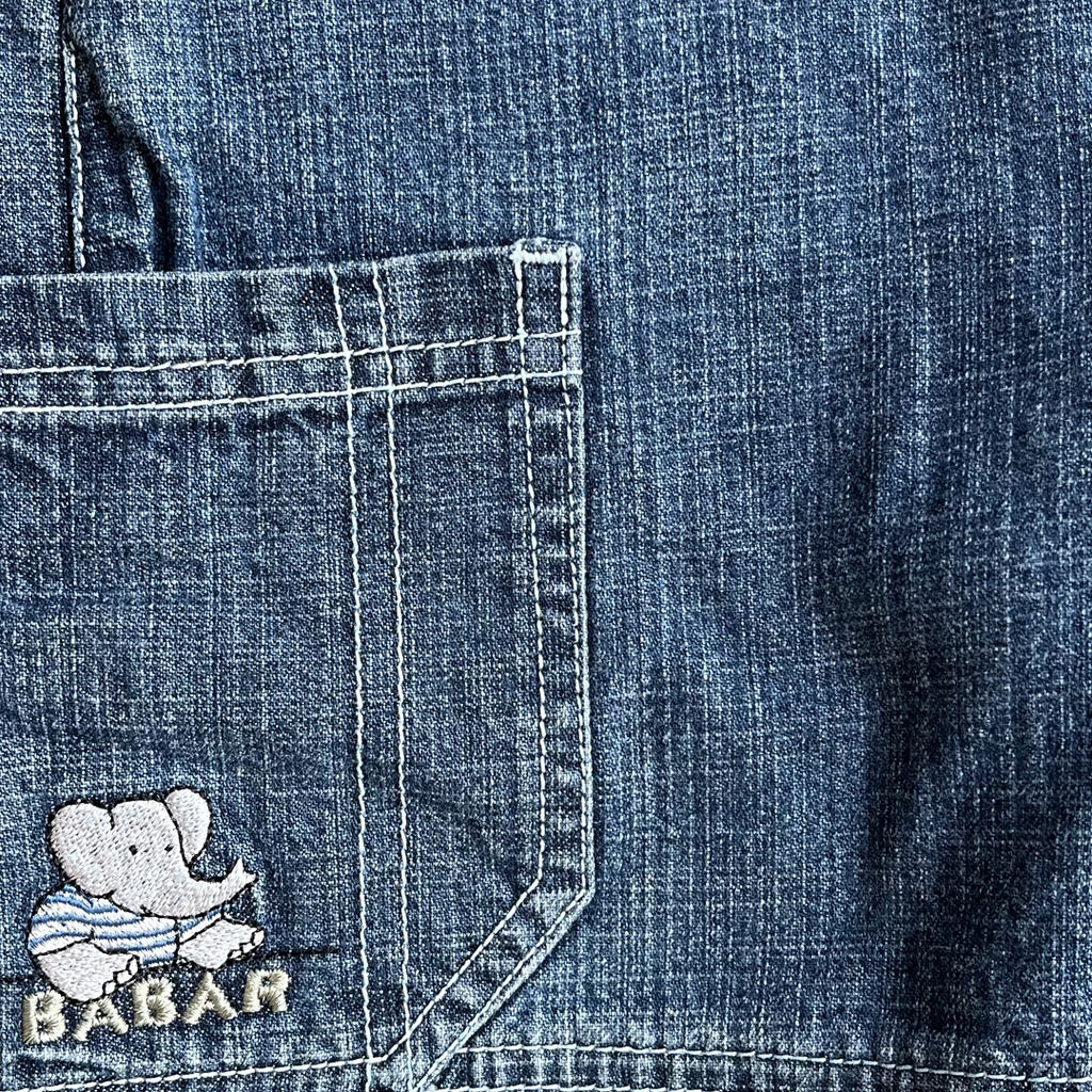 18M - Salopette Babar 🐘 Floriane